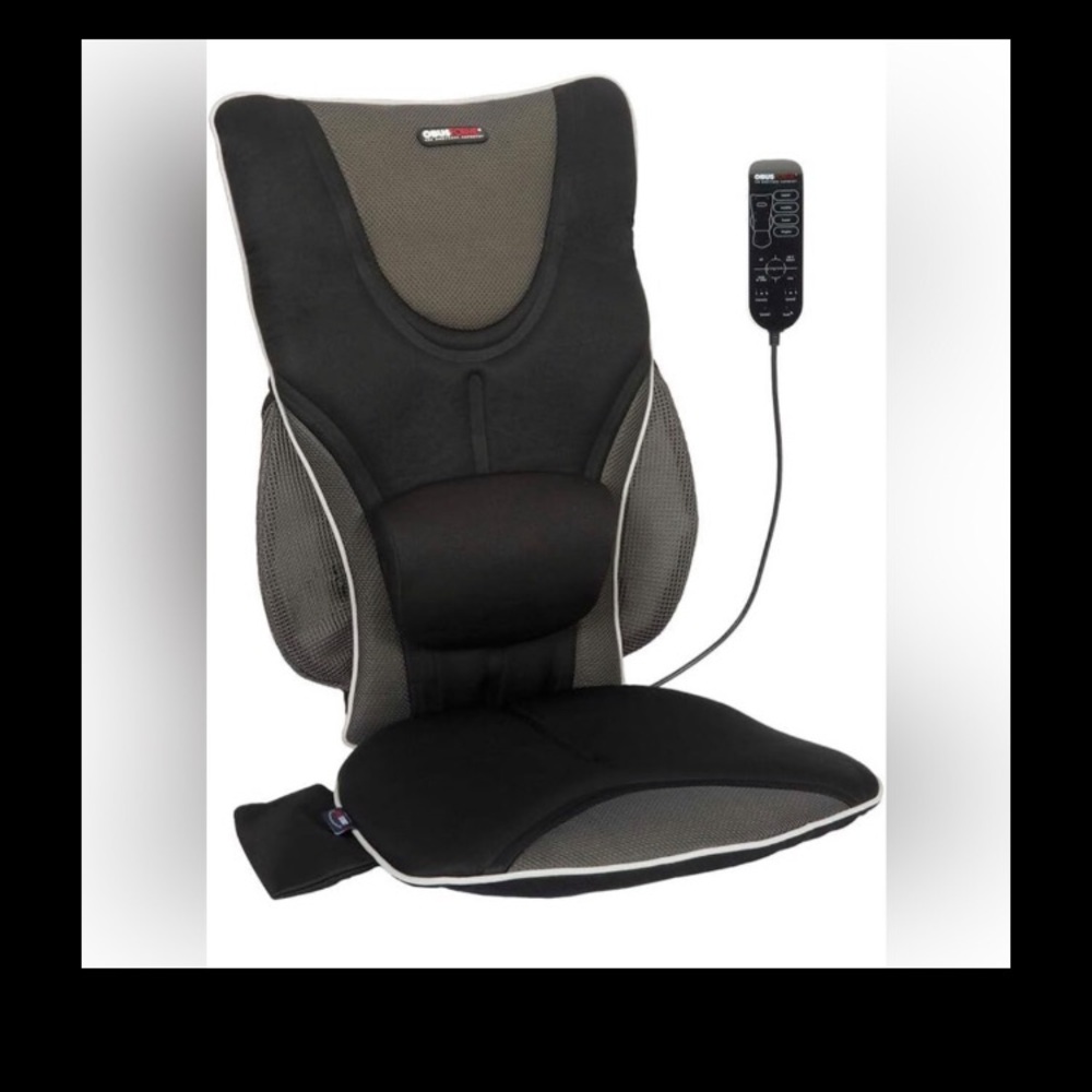 - HoMedics Black Massage Cushion